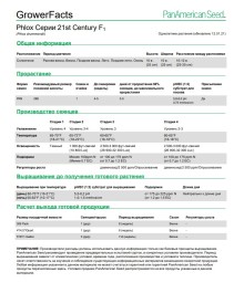 img-2: Флокс XXI век Скарлет [500 шт] - ООО «Семена Тут»