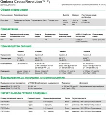 img-1: Гербера Революшн Пастель Оранж [100 шт] - ООО «Семена Тут»
