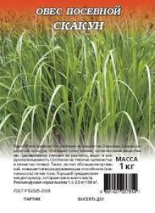 img-1: Овес яровой Скакун [0.5 кг] - ООО «Семена Тут»