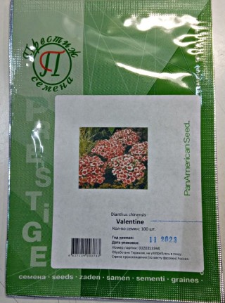 img-1: Гвоздика китайская Валентина [100 шт] - ООО «Семена Тут»